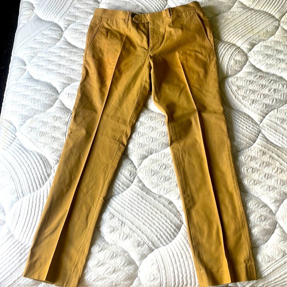 Salvatore Ferragamo size 50 (European) brown dress pants
